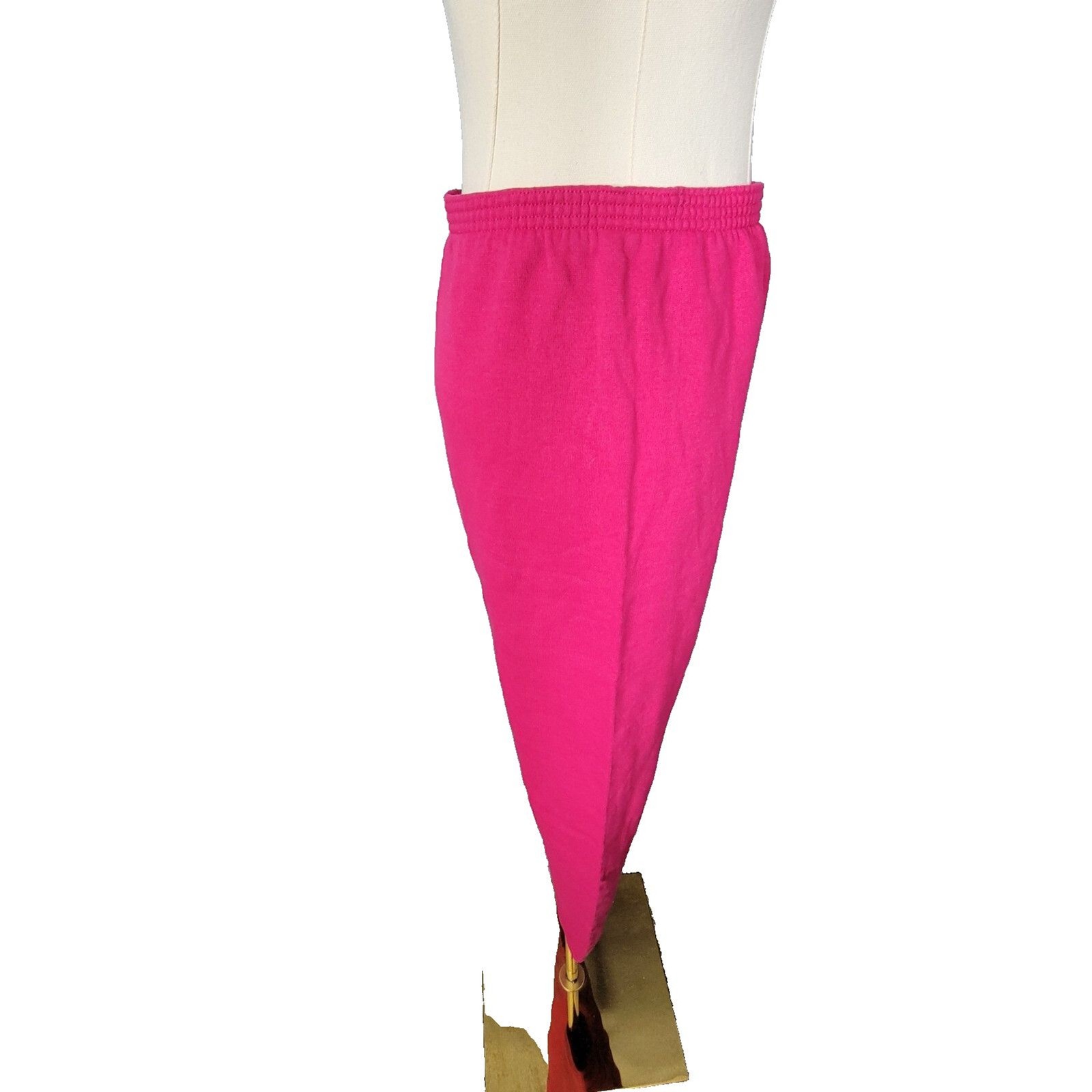Vintage Sweat Pants Size S/M Lee Deadstock New with Tag 1980s Hot Pink Excellent