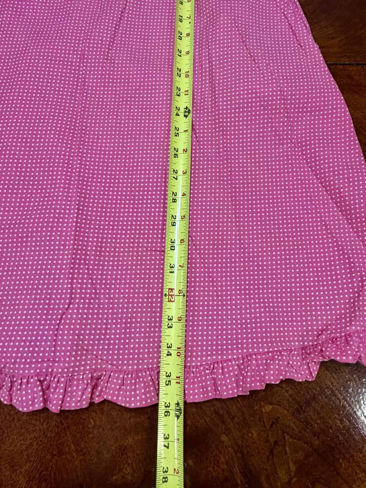 Vintage 1970s Lord & Taylor Pink Polka Dot Sundress