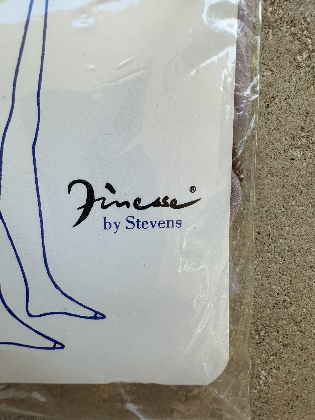 1960s Finesse Stevens Hip-Lets Panti-Less Chaps Stockings Hosiery Pantyhose VTG