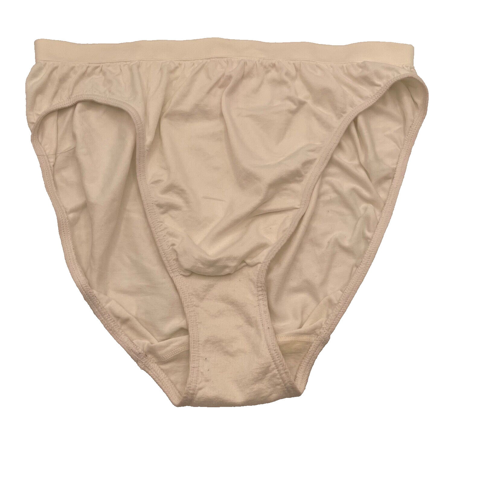1999 Victoria’s Secret Israel Seamless Nylon Lycra Cotton Hi-Cut Brief Panties L