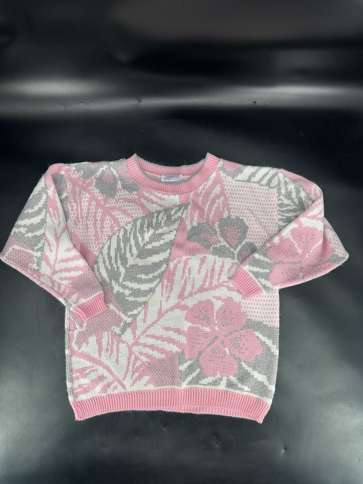 Vtg Arielle Pastels 80’s 90’s Iconic Women’s Pullover Sweater Size Medium