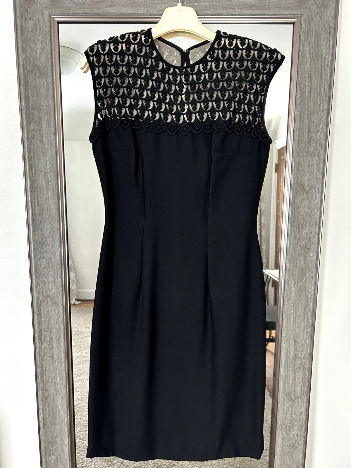 Vintage 60’s Stephen O’Grady Black Lace Overlay Cocktail Dress