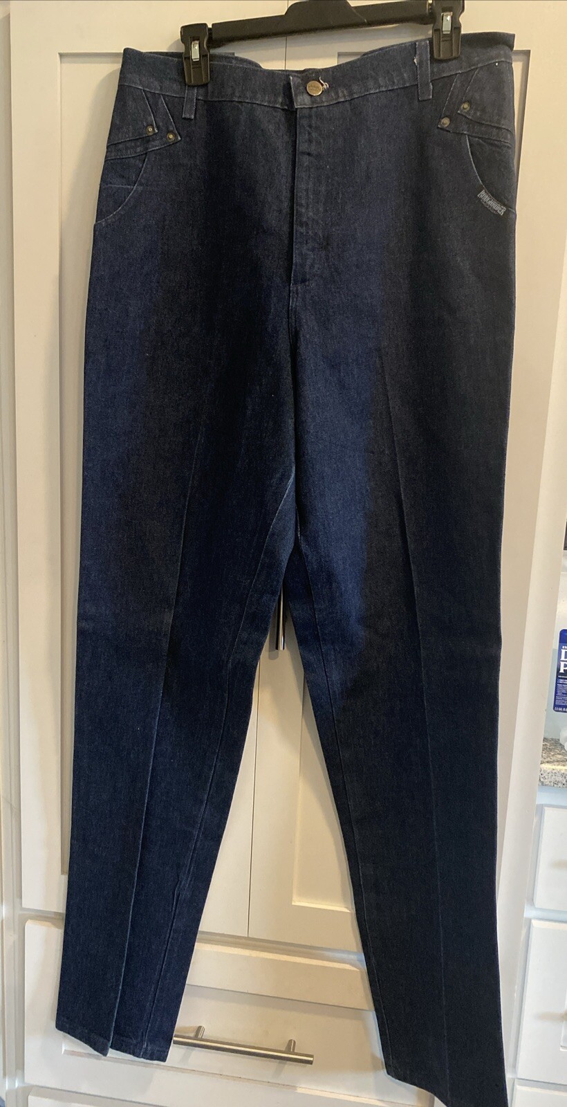 Rough Rider Vintage Jeans Women 17/18 High Rise Rodeo Western Denim Made USA