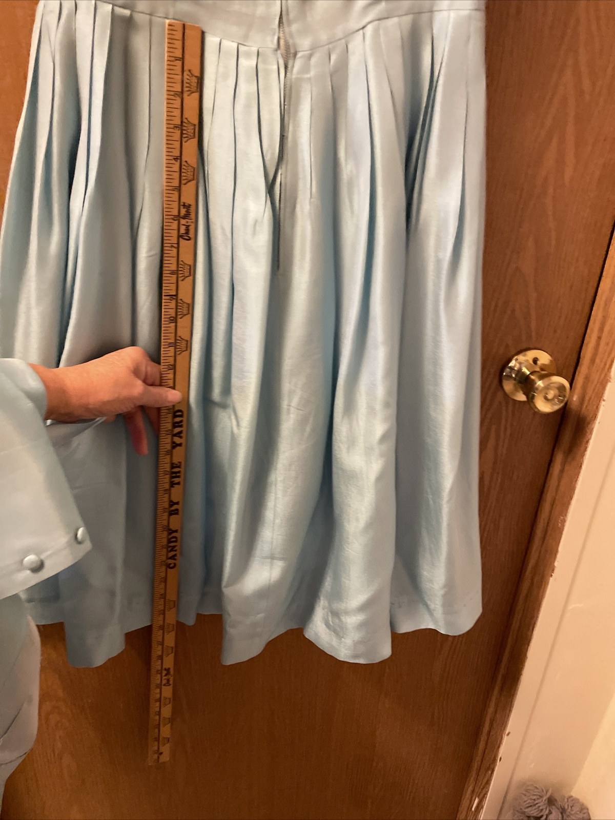 Lt Blue 50-60’s Shirtwaist Dress w/ Jacket Used In Theater Grease For Sandy 6-8