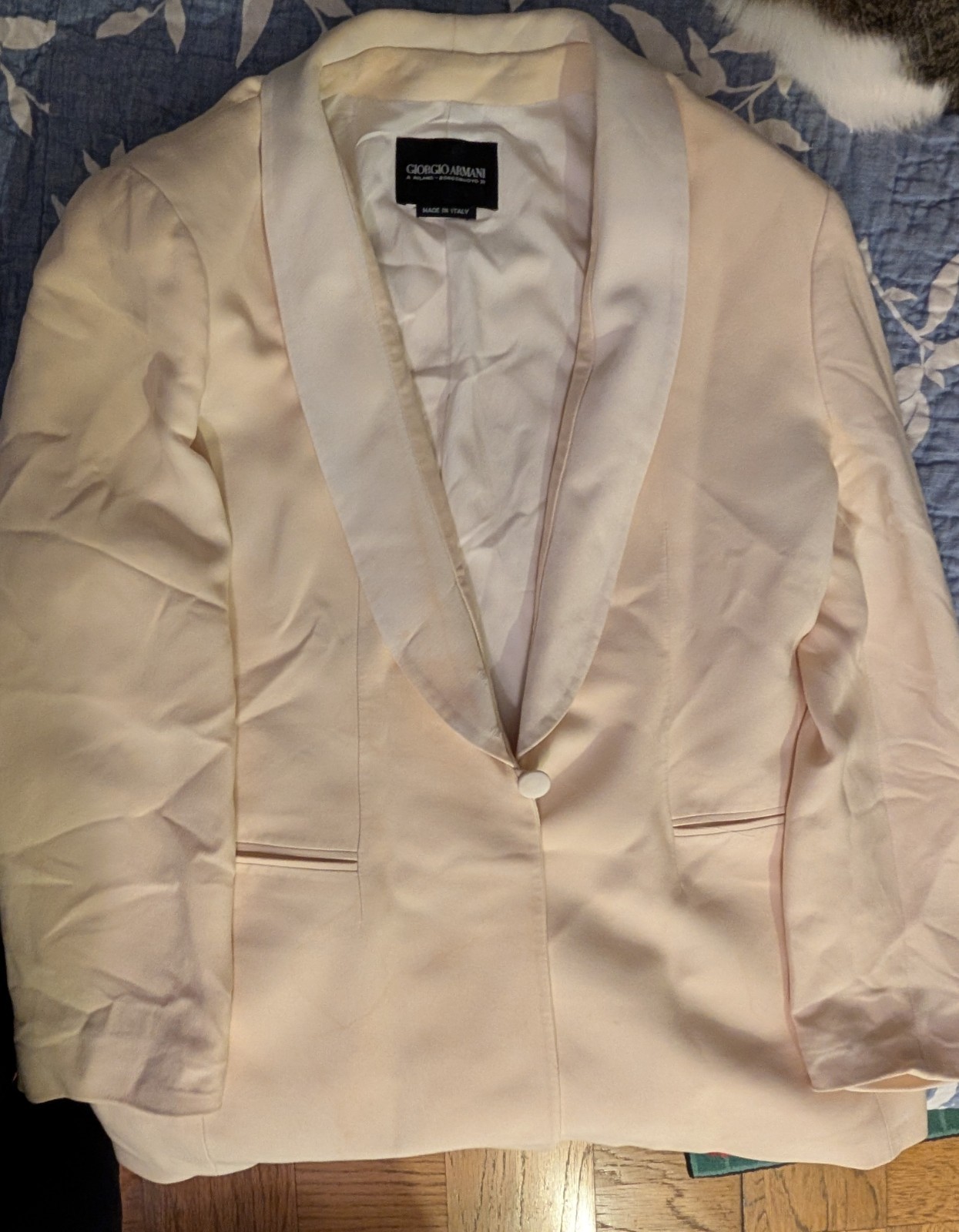 Vintage 1990s Silk Armani jacket Vestimenta Spa Borgonuovo Unisex