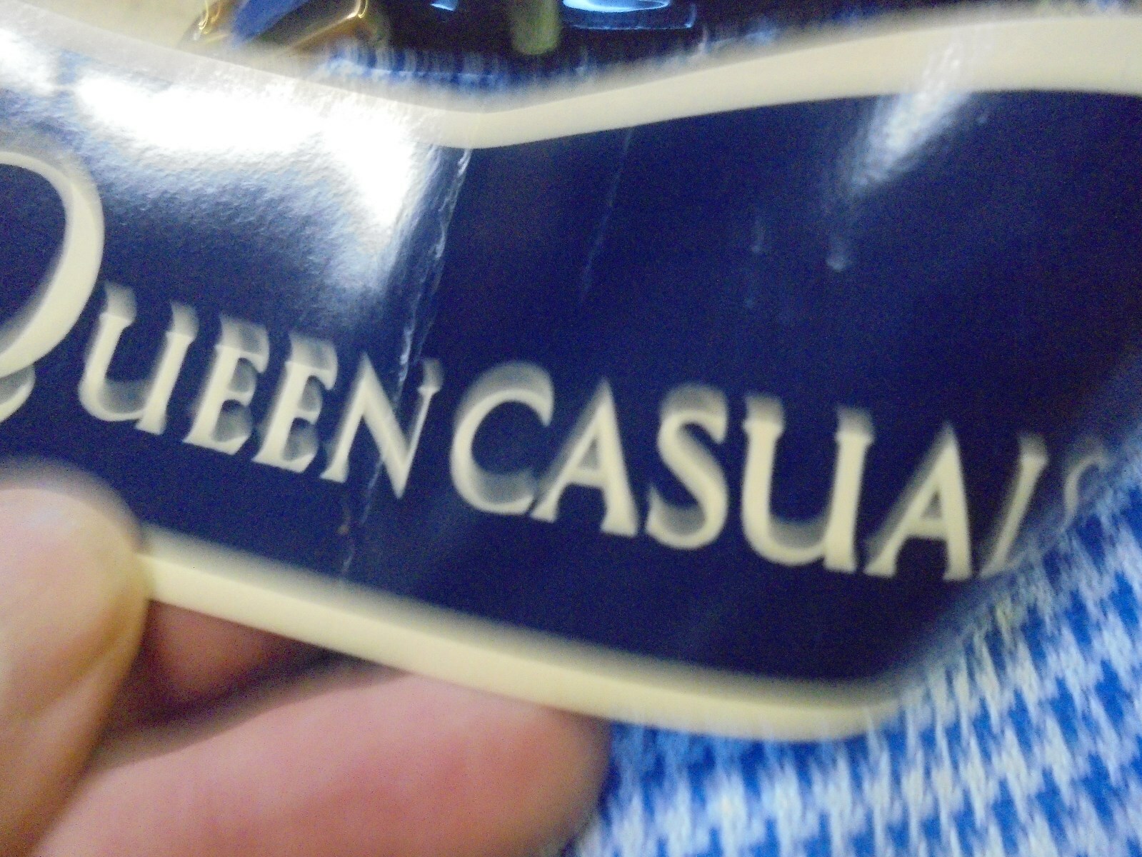 Vintage 1970’s NOS New Old Stock Queen Casuals Women’s Plaid Skirt