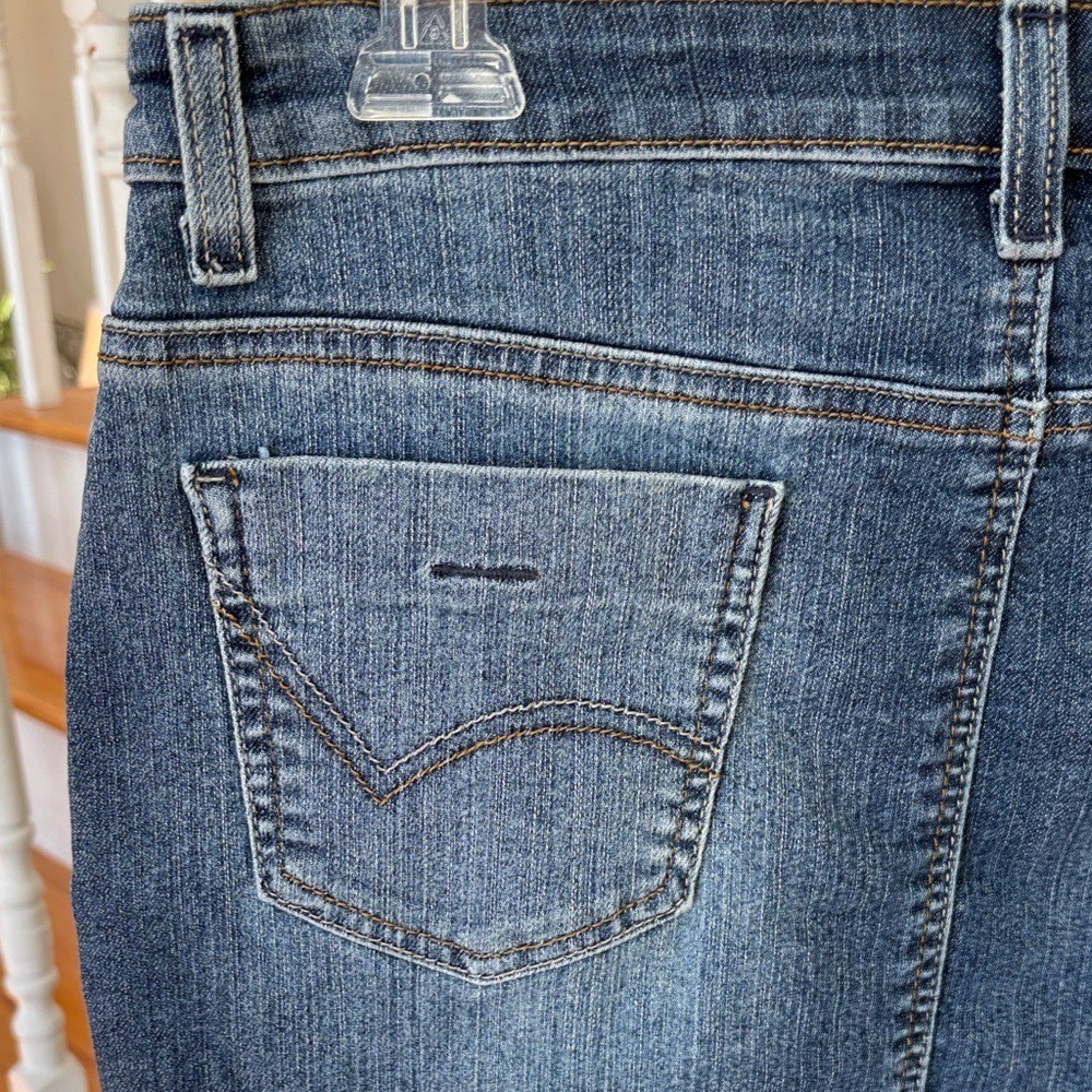 Vintage 💙 Dickies Blue Denim Mini Skirt 💙 Size 6