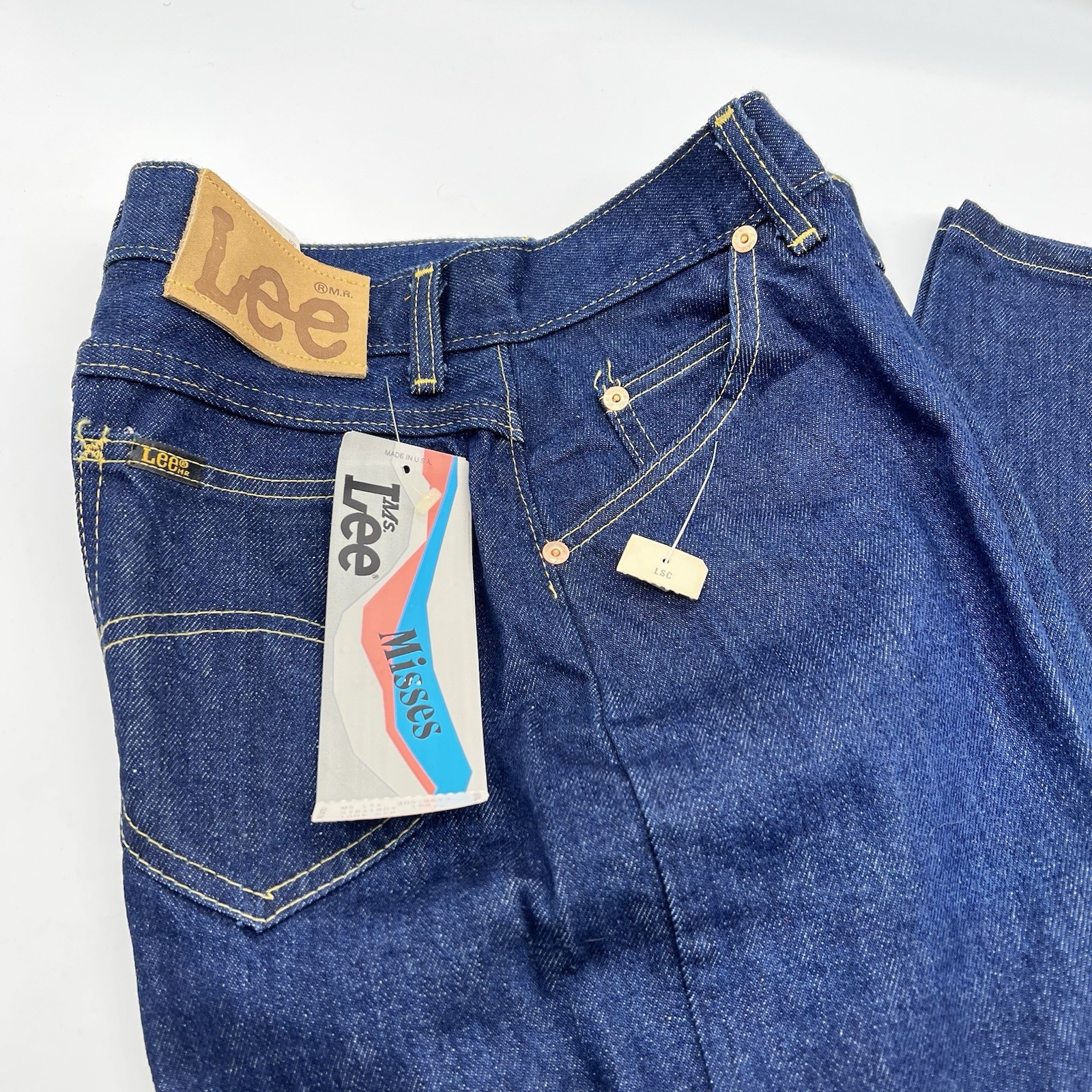VTG 1970s Ms. Lee Riders Women’s Straight Leg High-Rise Jeans USA Made-Size 12