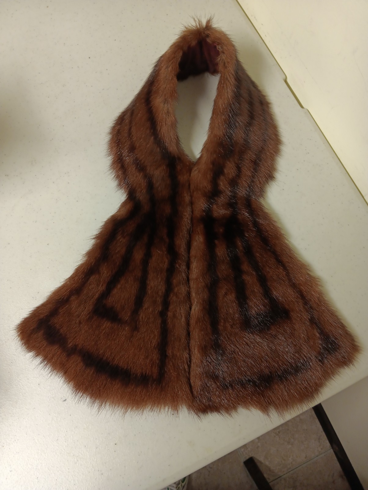Vintage Mink Fur Capelet Elegant
