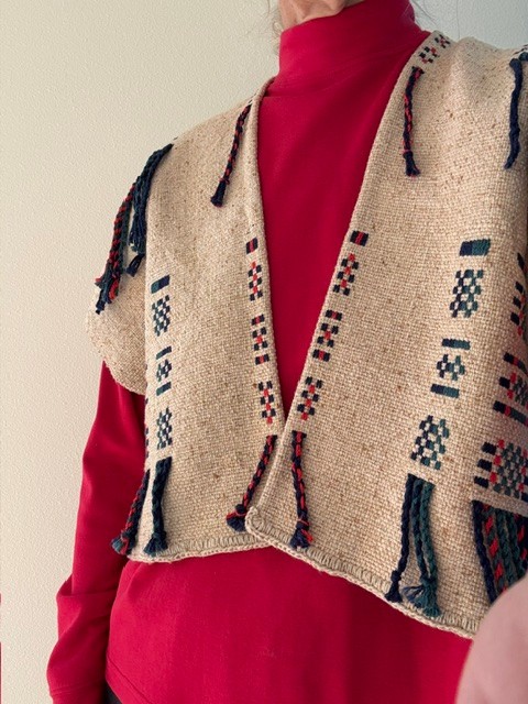 Vintage Woven New Mexican Vest