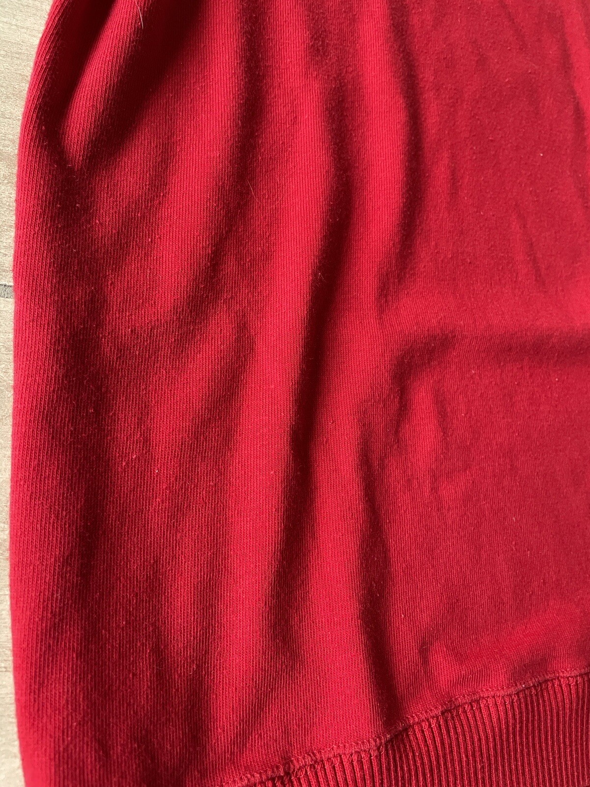 Vintage HM ABERNATHY Womens Size Medium Red Tshirt Skirt Two Piece Set Outfit