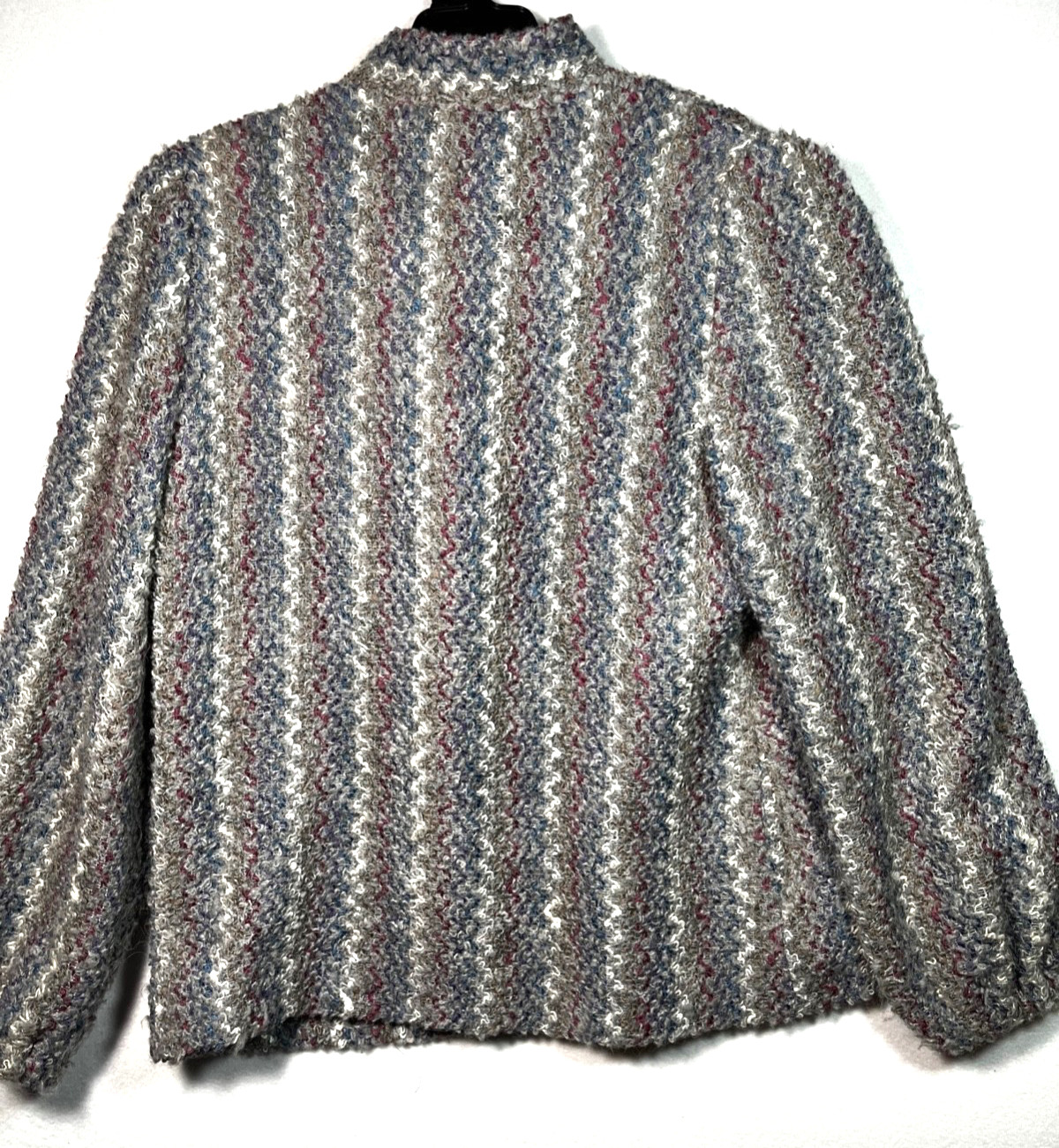 Vintage DonnKenny Lambswool Blend Single Button Blazer Coat Sz 10 Lined Pockets