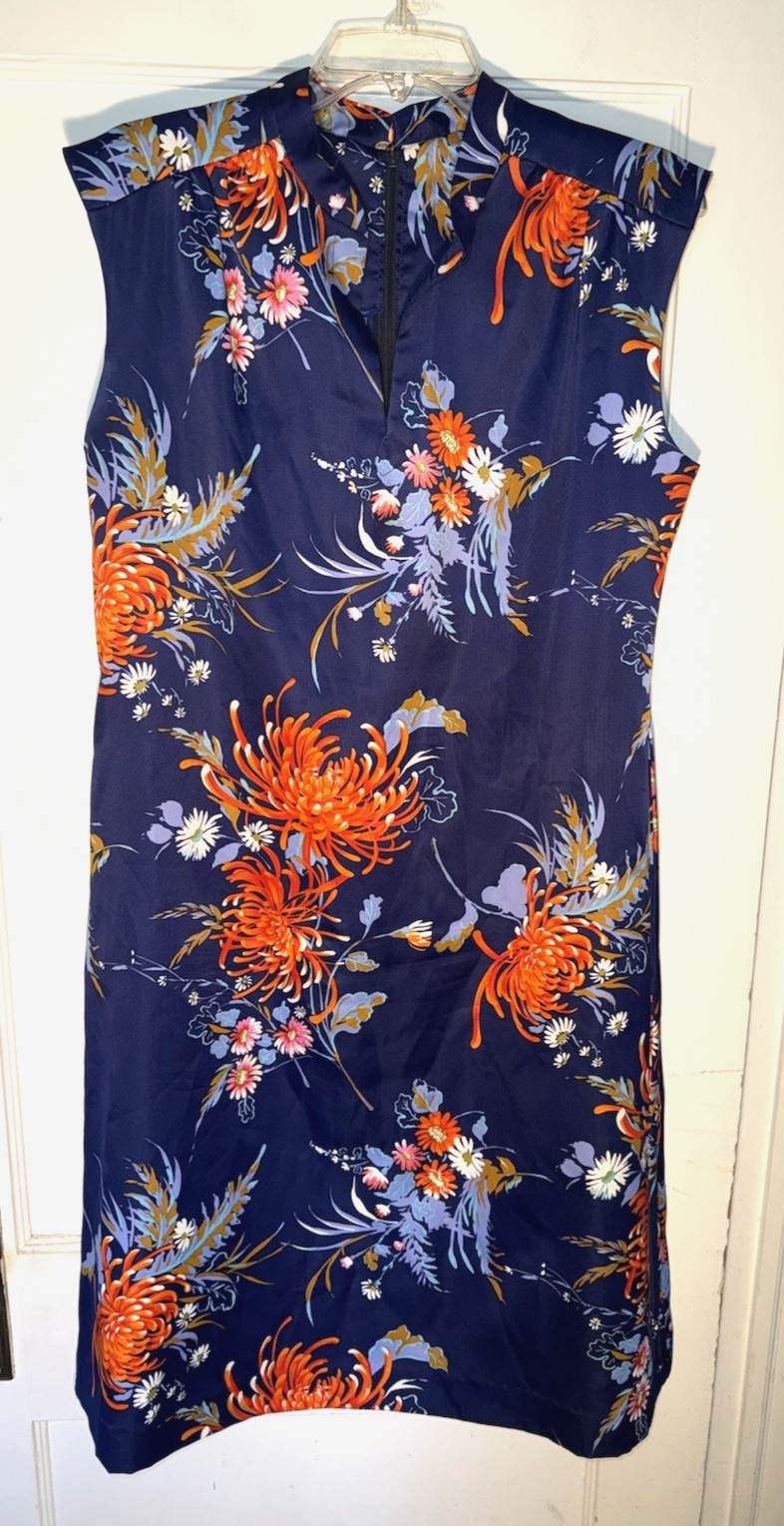 Pomare Hawaii Vintage Hawaiian Sleevless Dress Size 14. e54