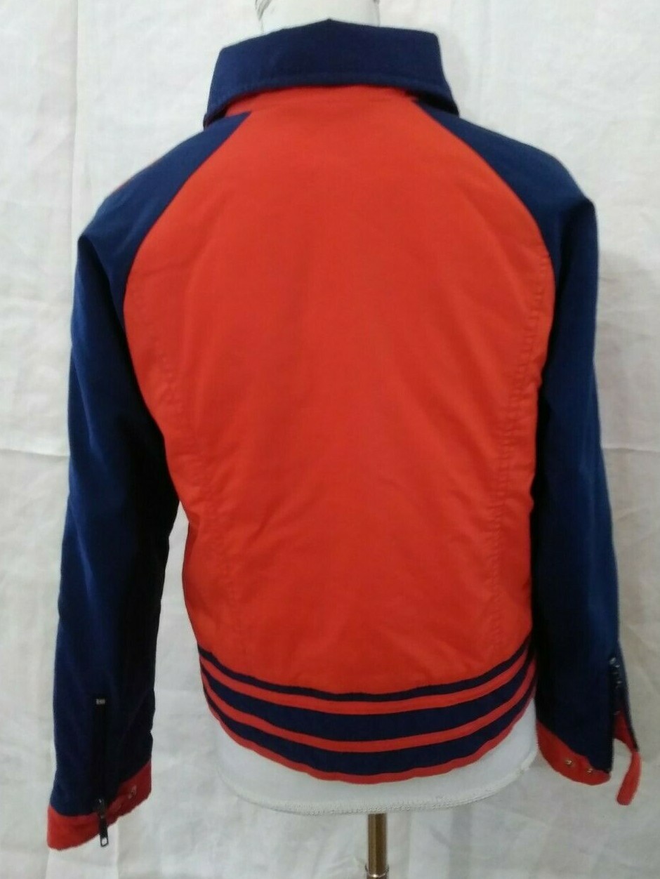 Adidas Vintage Ski Jacket Women’s Medium Red/Blue 1990’s Great Shape Inv#Z2710