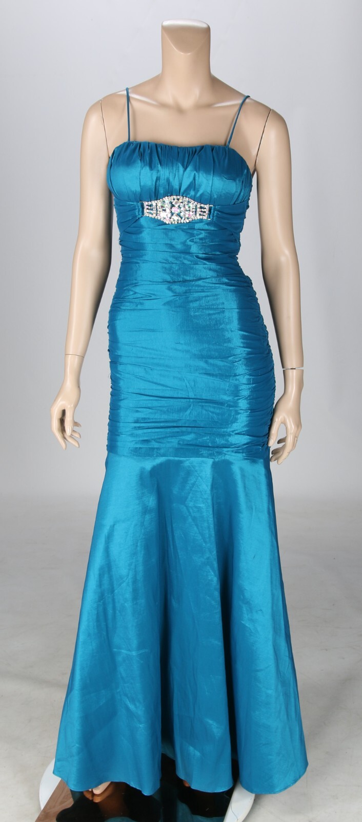 Fiesta Vintage 90s 00s Y2K Turquoise Sexy Party Prom Dress Sz M NWT