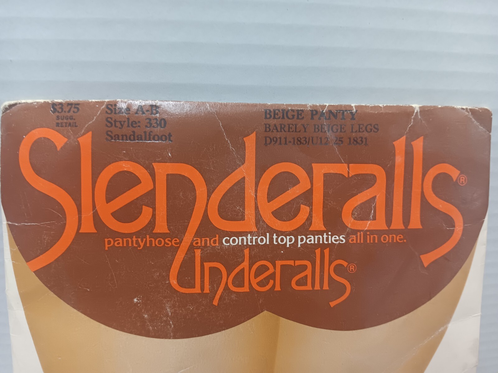 Vintage SLENDERALLS Underalls, PANTYHOSE SIze A-B BARELY BEIGE Legs Beige Panty