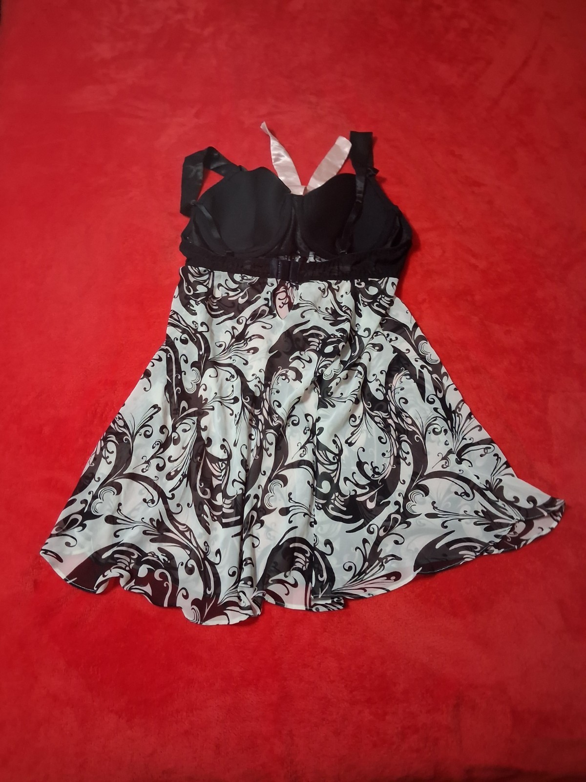 Giligan Omally Babydoll Nightie Vintage Pink Bow XXL Sissy