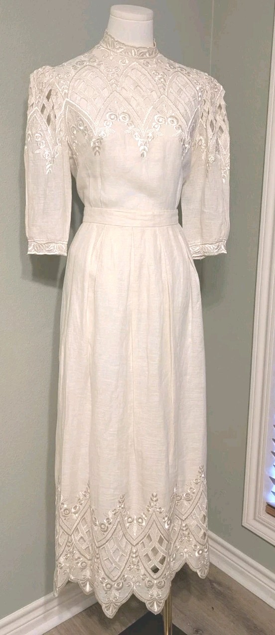 Vintage 80s Liberty & Lucrezia Cloak Of Many Colors Women’s Victorian Outfit Set