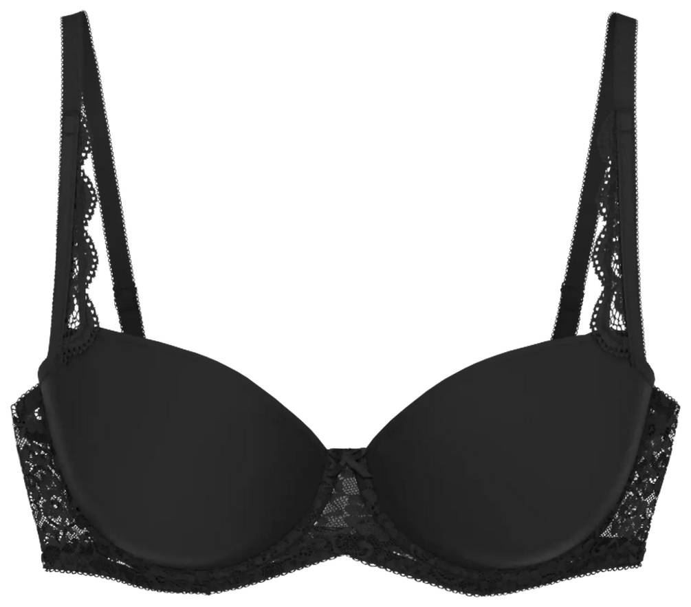 Triumph Womens Amourette Wired Padded Bra – Black