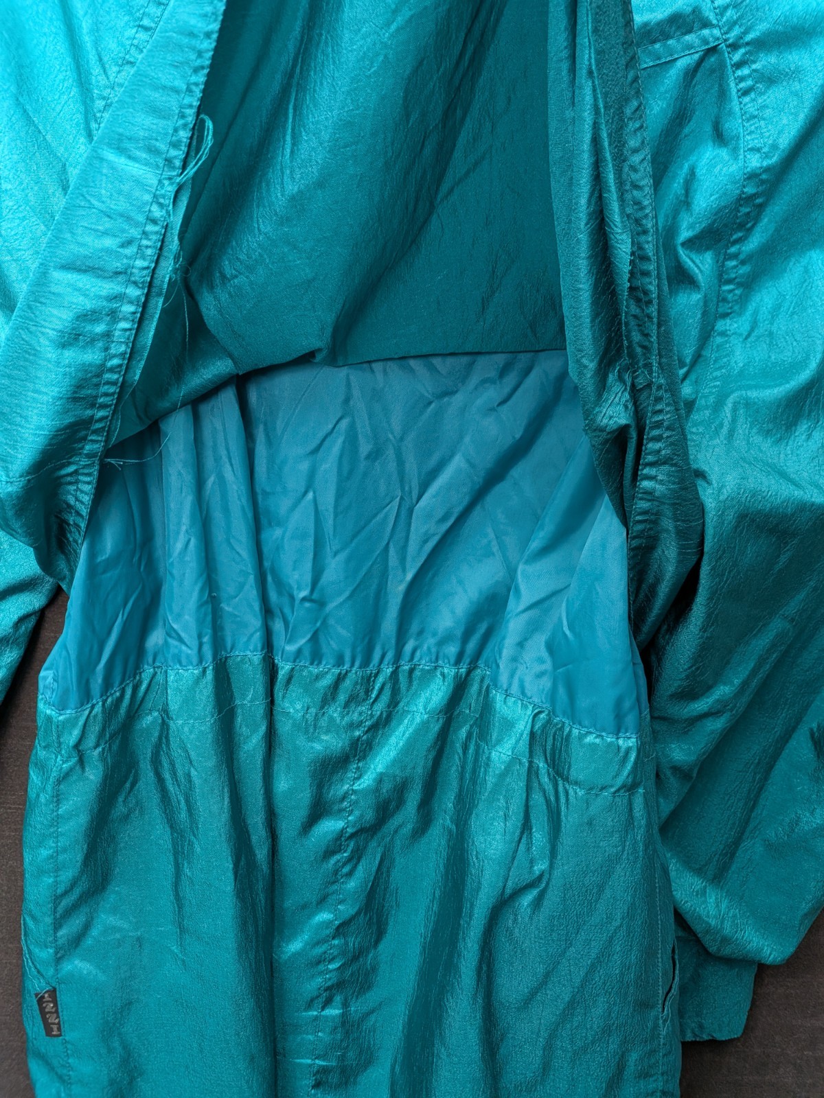 Vintage Innovations By Izzi Teal/Blue Softshell Windbreaker GrannyCore Grandma