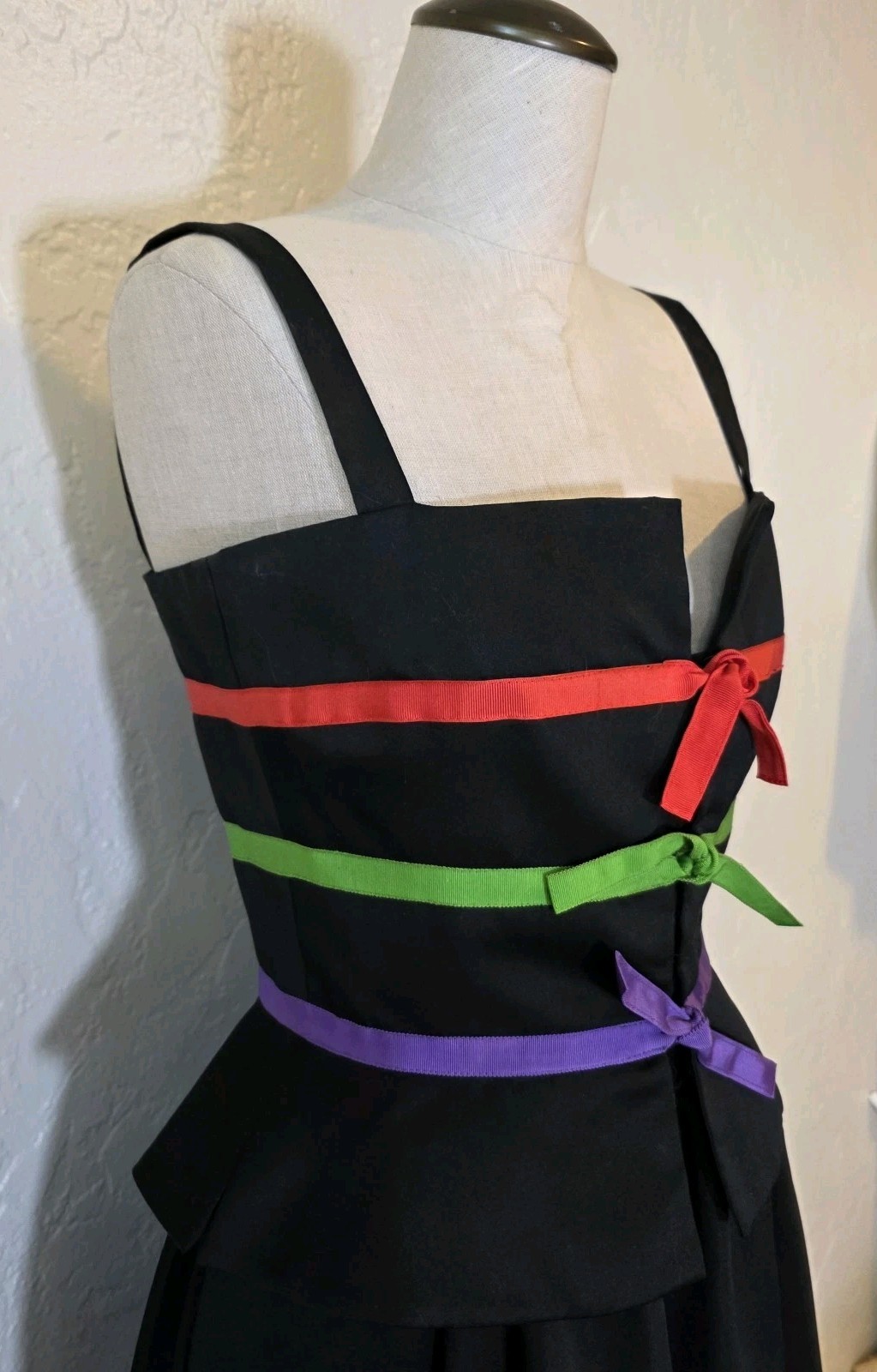 S RARE Vintage Anthony Muto American Designer 2 PC Vintage Skirt Set Beautiful