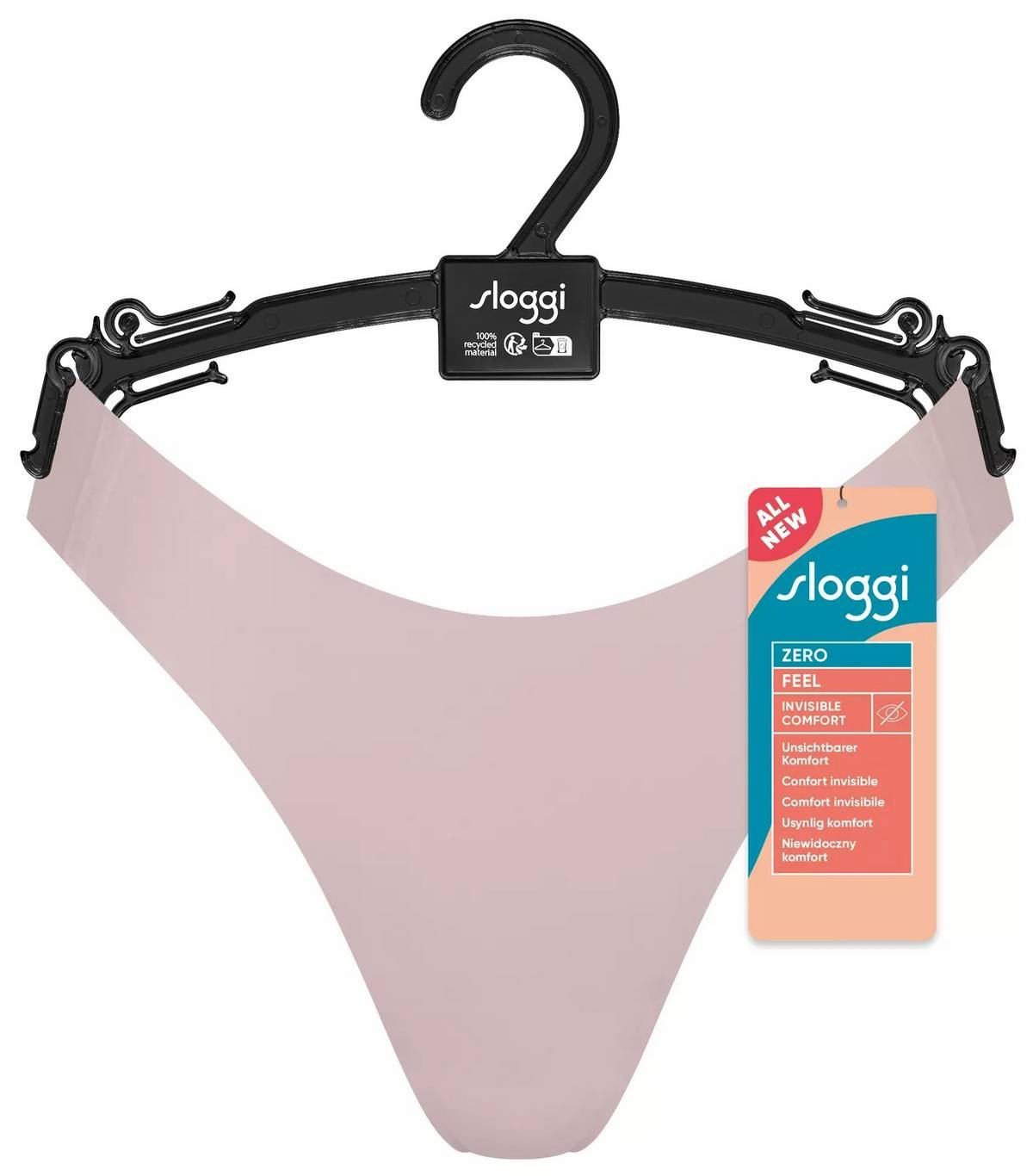 Sloggi Womens Zero Feel 2.0 High Leg Briefs – Perola Pink