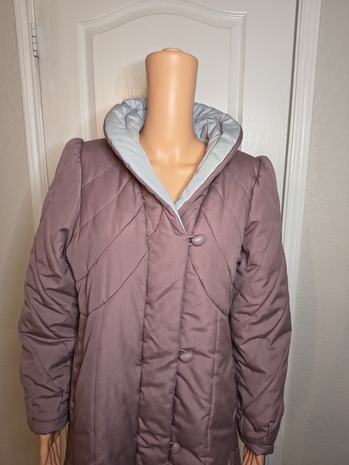 Vintage Puffer Grandmacore Cabincore Cottagecore Appr Large Women’s Coat -DP31