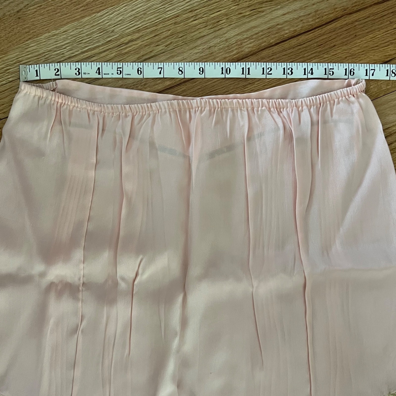 Vintage Sexy Lingerie 1930’s 40’s pink silky pants lace lingerie boudoir shorts