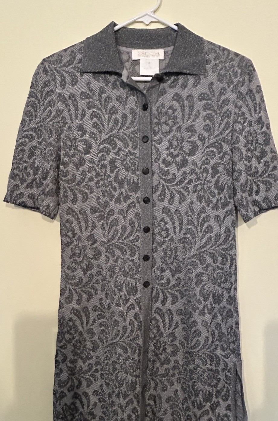 ESCADA Vintage Dress Or Top Excellent Con Eu 38