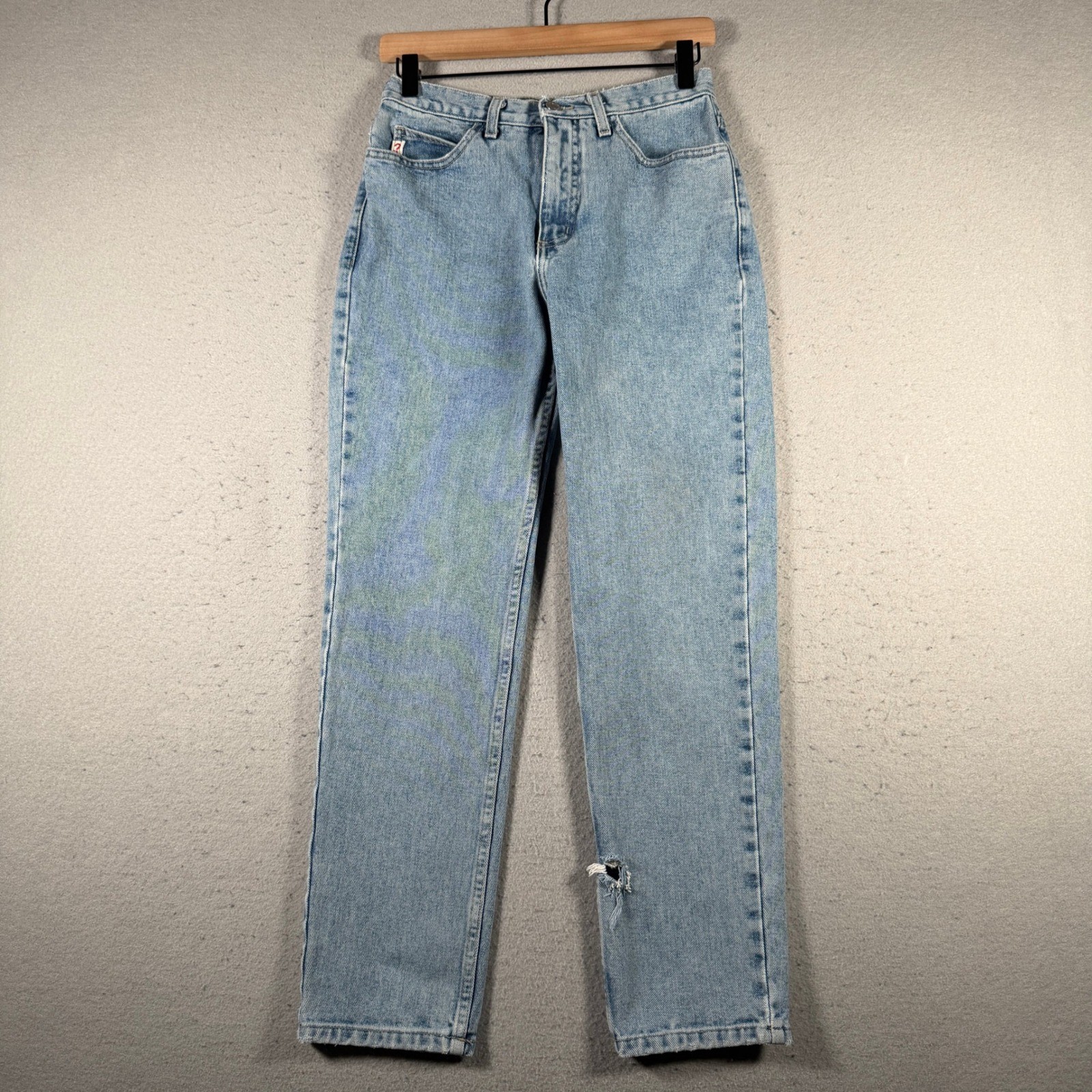 Vintage Guess Jeans 1050 SH Light Wash Narrow Leg USA Made Denim Womens 27×28