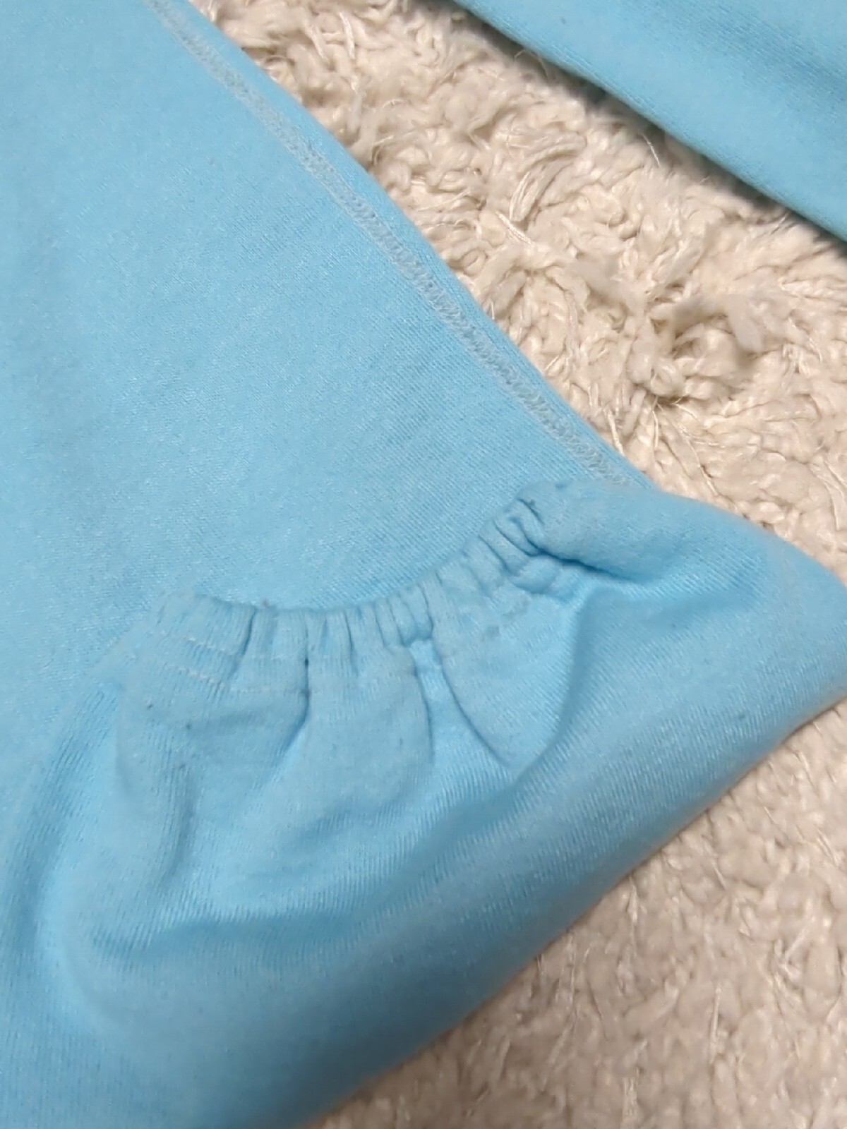 Vintage Sweatshirt Women’s S M Blue Pants Shirt Track And Court V-neck Crop