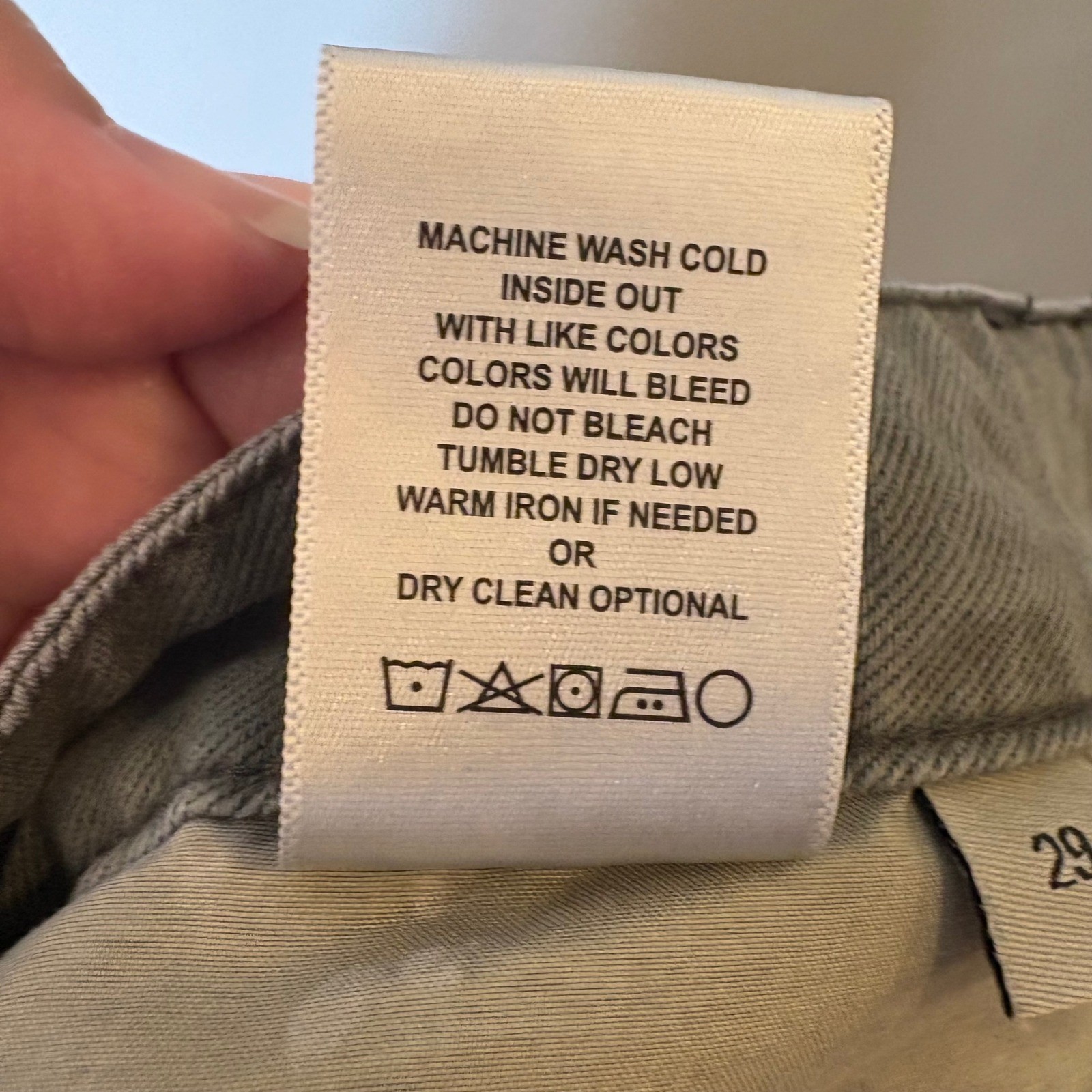 Vervet Super High Rise 90s Vintage Crop Flare Jeans Size 29 Olive Green