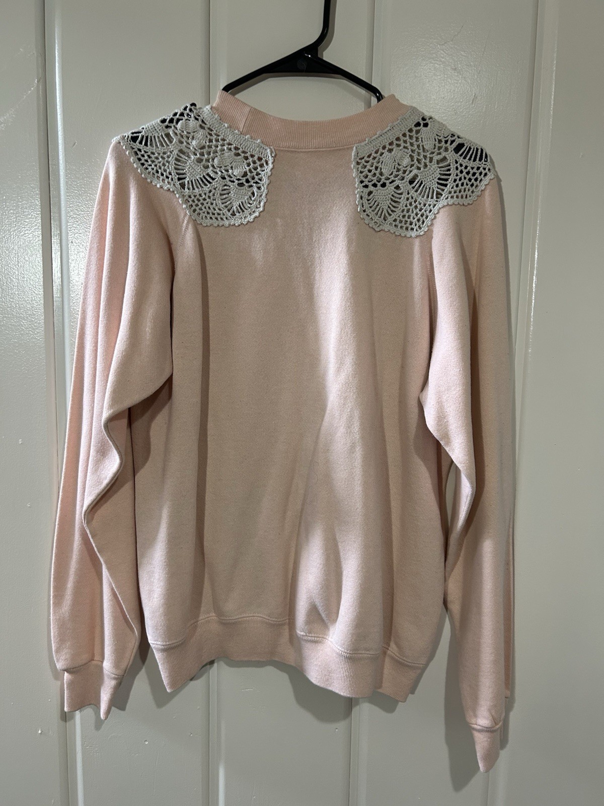 Vintage Women’s Grandma Style Crew Neck Pullover Sweatshirt Large