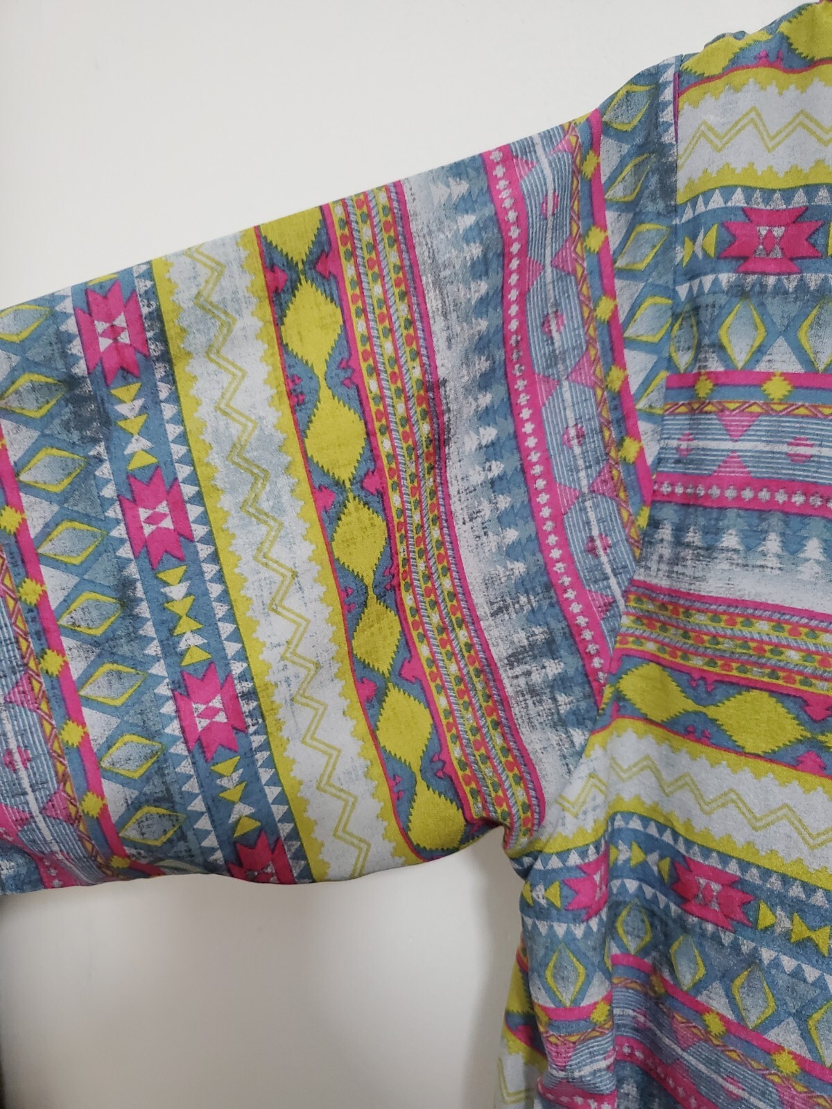 Wrangler Southwest Design 3/4 Sleeve Midi Lined Western Dress Ladies Sz XL