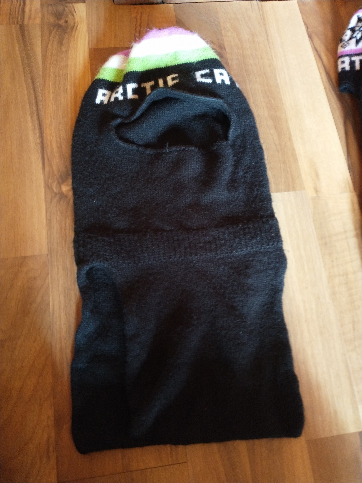 Vintage Arctic Cat Black Face Mask