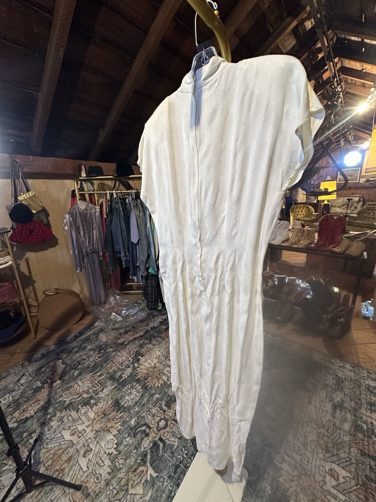 La Belle Fashions Inc. Vintage Ivory Dress Women’s Regular Size 9