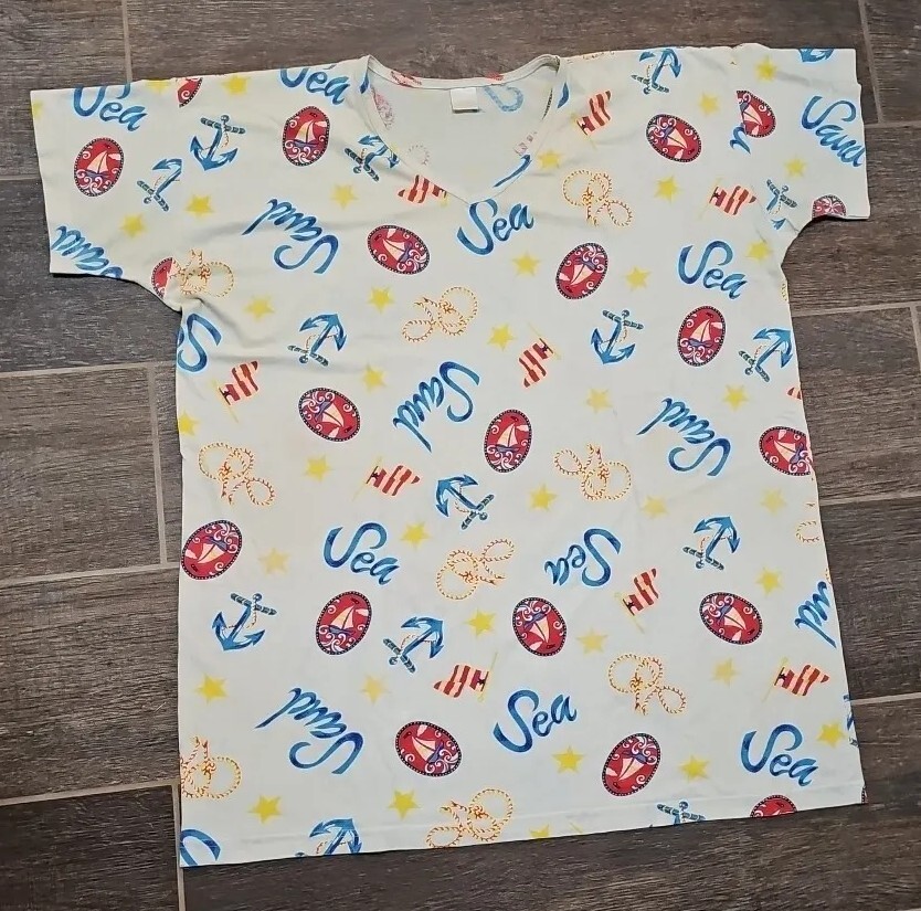 womens Vintage oversized beach t-shirt, cover up