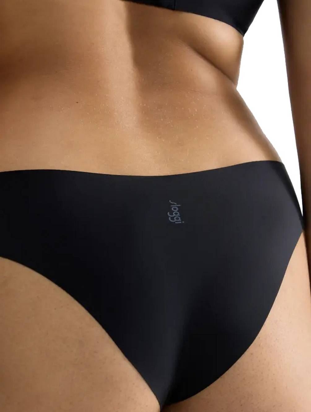 Sloggi Womens Zero Feel 2.0 Tiny Tanga Briefs – Black