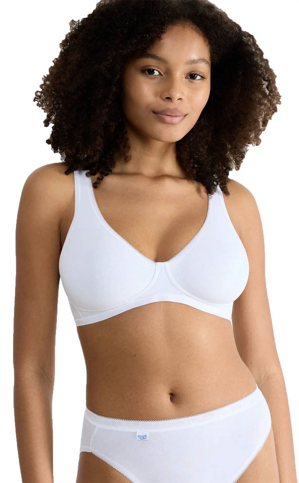 Sloggi Womens Basic+ Soft Bra – White
