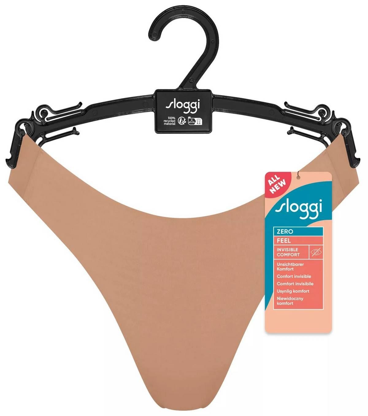 Sloggi Womens Zero Feel 2.0 High Leg Briefs – Nostalgic Brown