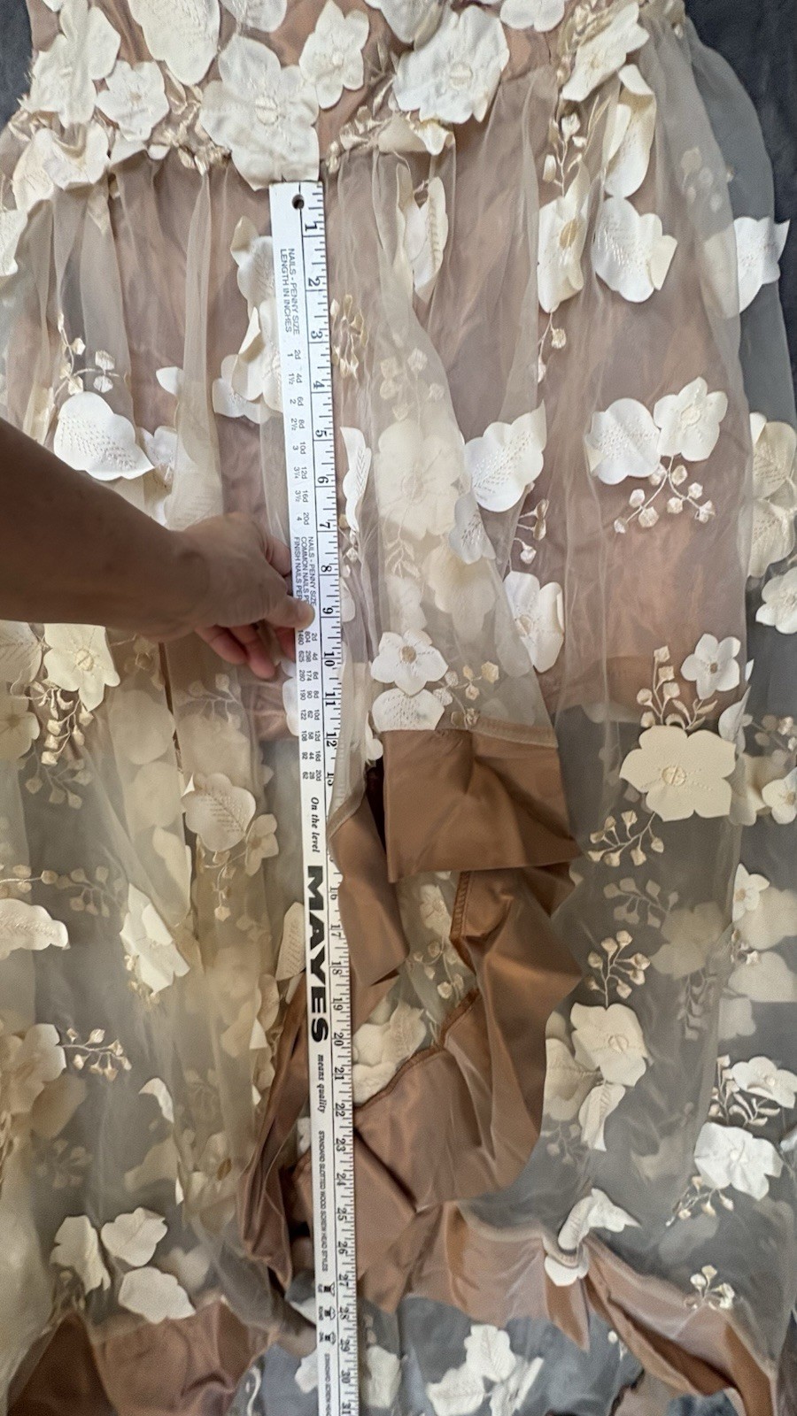 Handmade Strapless Size Small ? Cocktail High Low Mini Skirt Dress Prom Floral