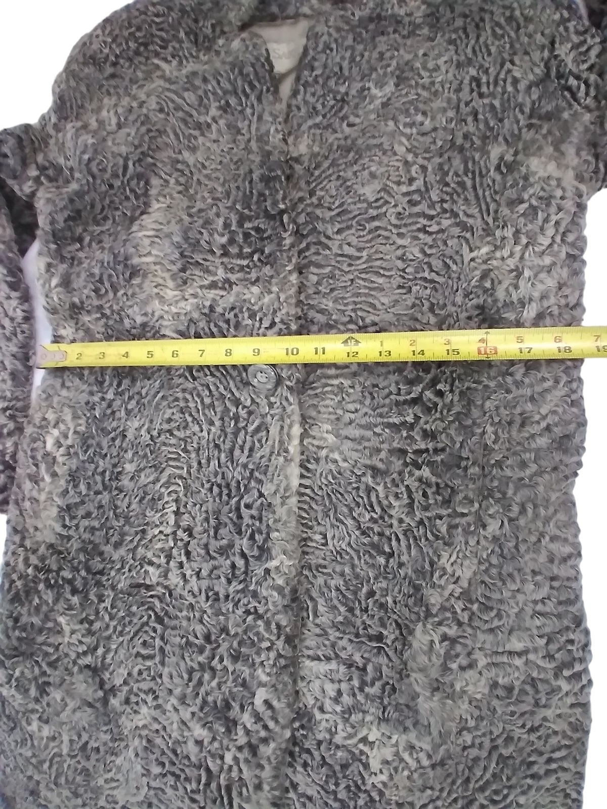 VTG CHLOE / SAKS-JANDEL Chevy Chase Persian Fur Coat w/Hat S/M measured