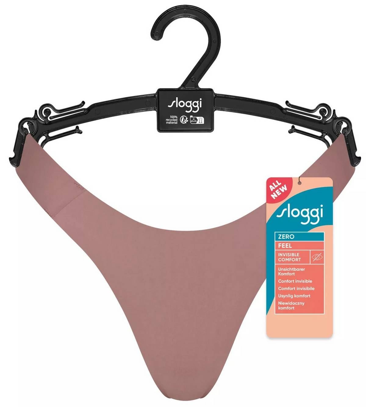 Sloggi Womens Zero Feel 2.0 Tiny Tanga Briefs – Cacao Brown