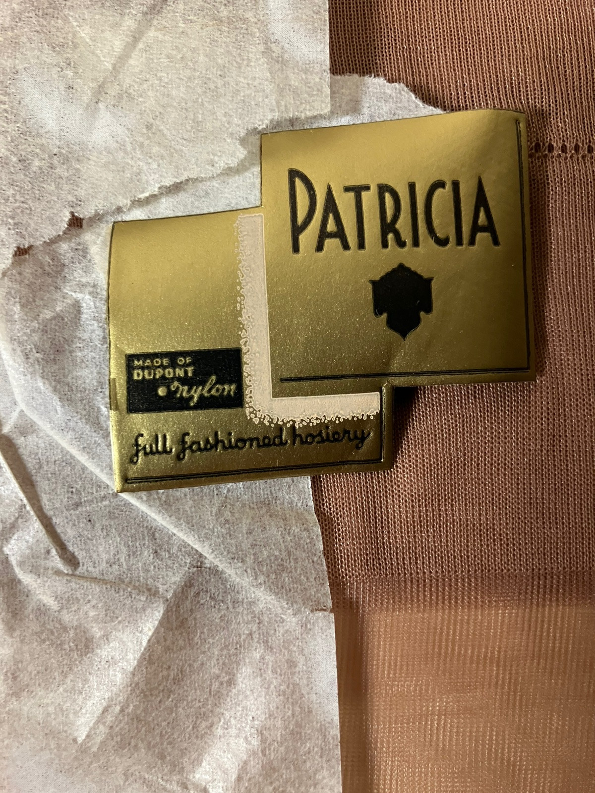 2 Pair 1940 Full Fashioned Flat Knit 15 D 51 G SEAMED Cuban Heel Nylon Stockings