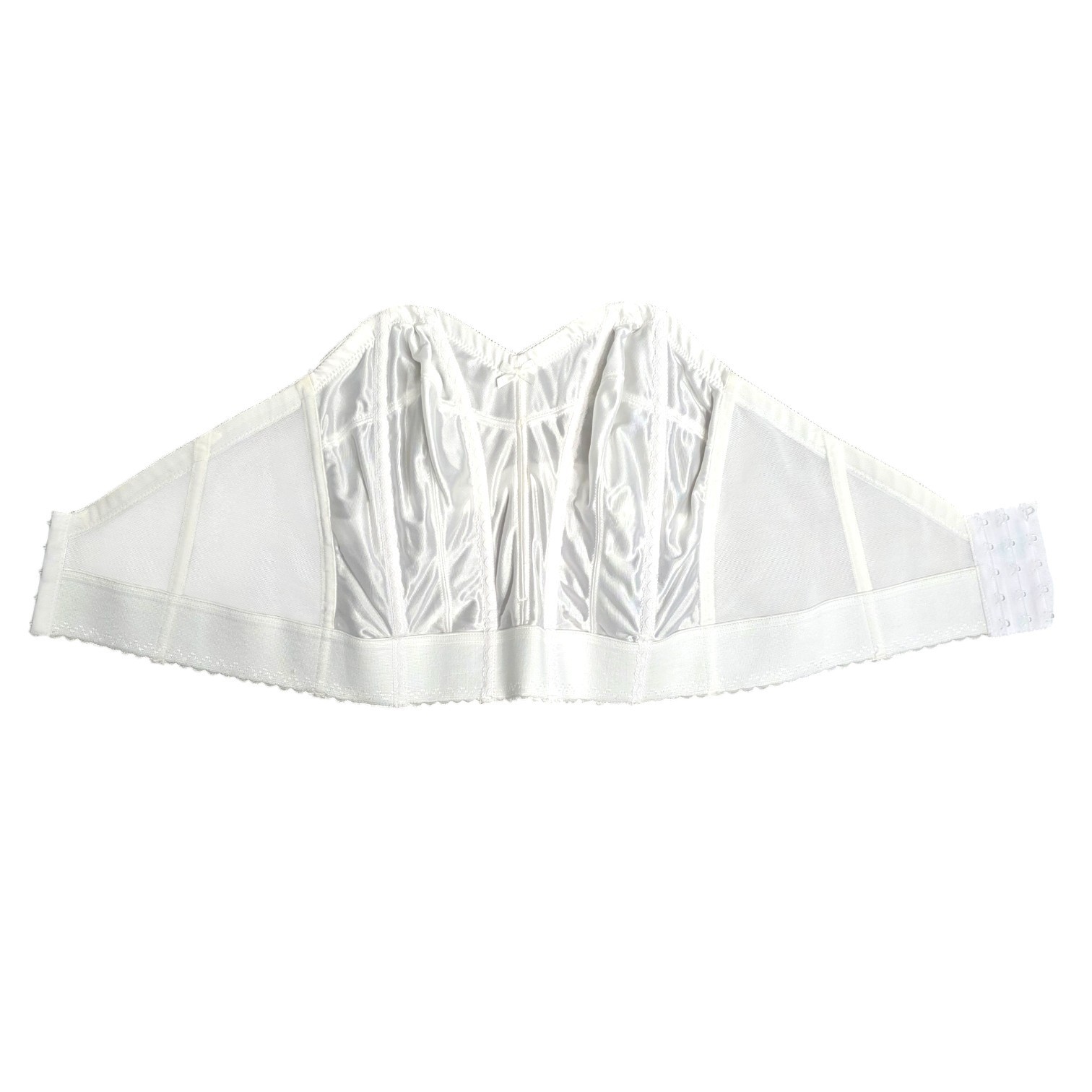Vintage Corset Bustier Style Bra 42B Wynette by Valmont Lingerie White Style 737