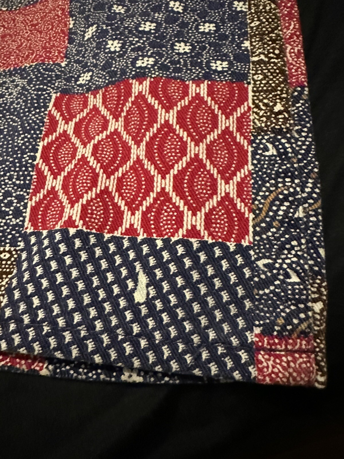 VintagLevi’s for Gals Big E Patchwork Flare Pants Jeans 28″ Waist