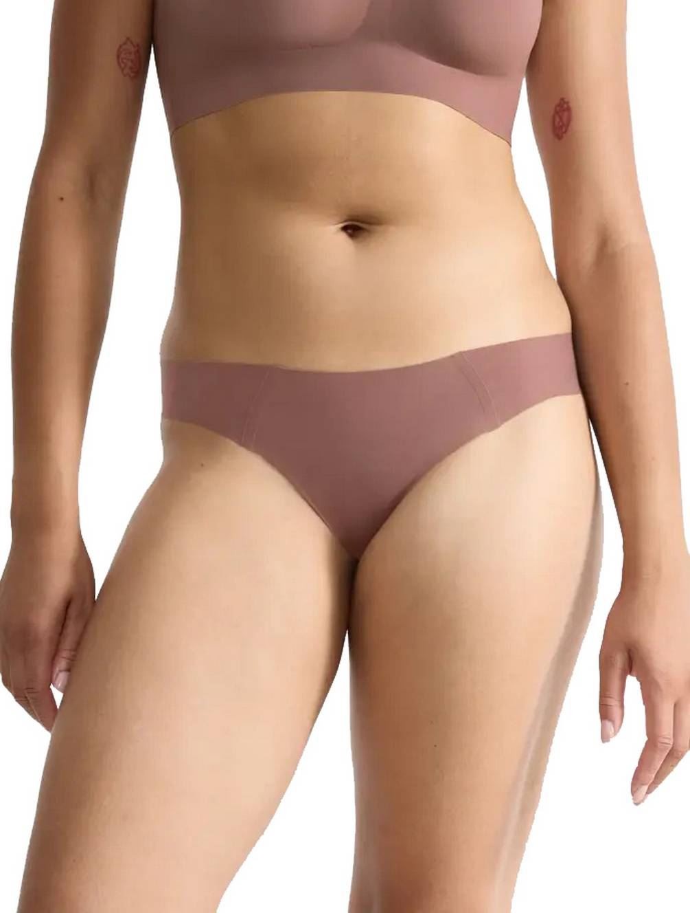 Sloggi Womens Zero Feel 2.0 Tiny Tanga Briefs – Cacao Brown