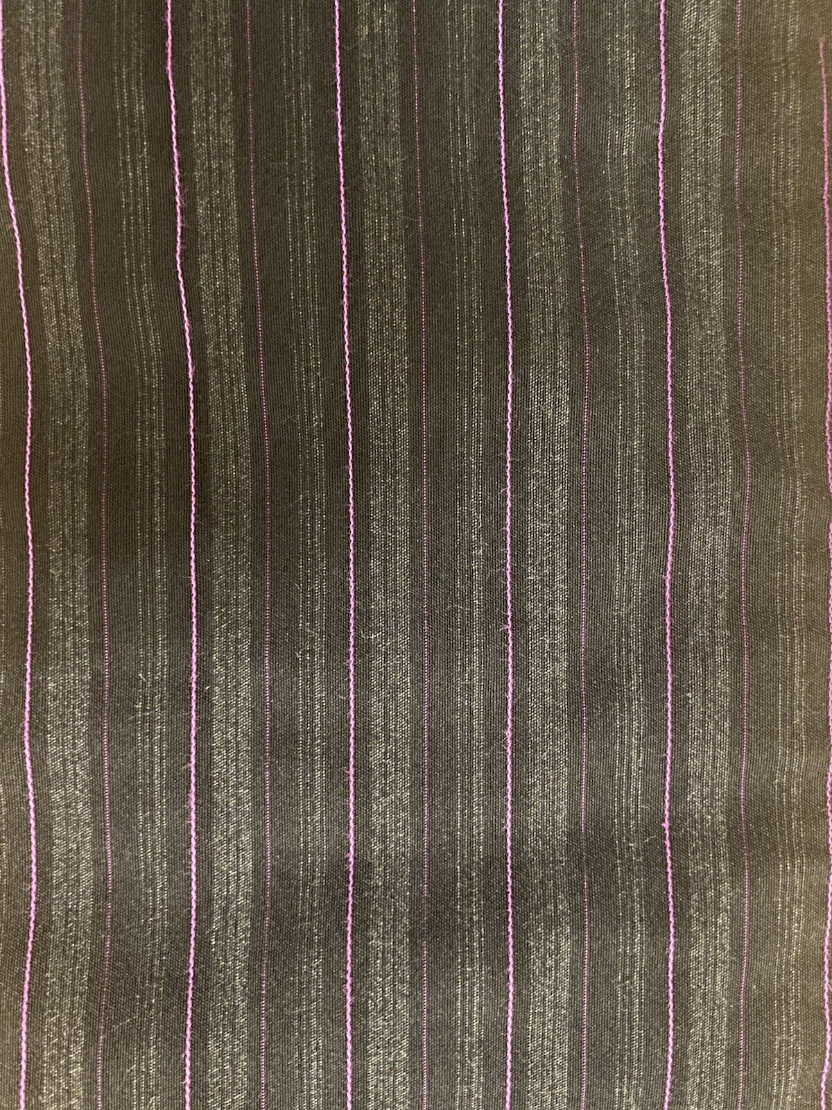 Vintage 90’s Charlotte Russe Size 5 Black Purple Striped Skinny Bell Bottom Pant