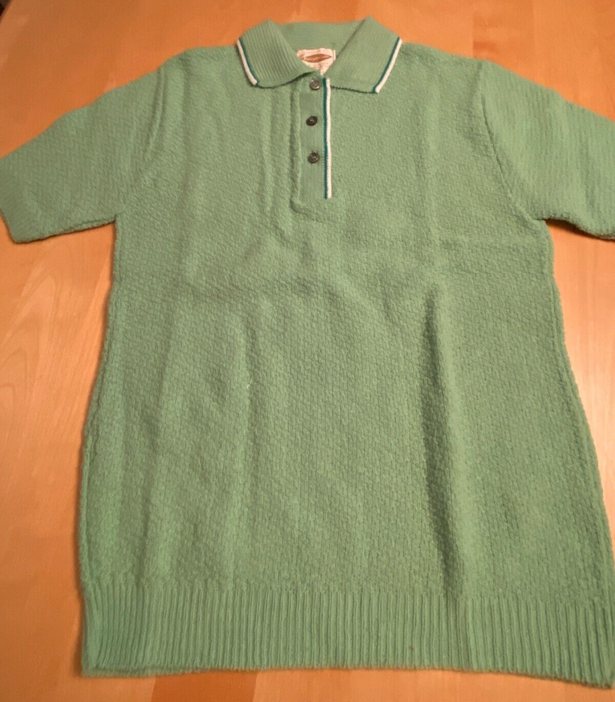 VTG KERRYBROOKE SWEATER TOP WOMENS SZ S 100% VIRGIN ORLON SAYELLE ACRYLIC SS