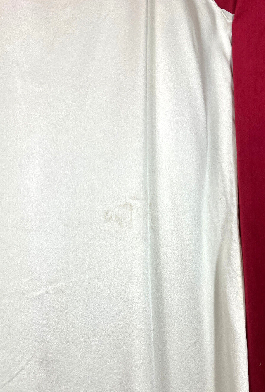 Vintage Pure Silk Chinese Export Soft White Nightgown Camisole Sissy